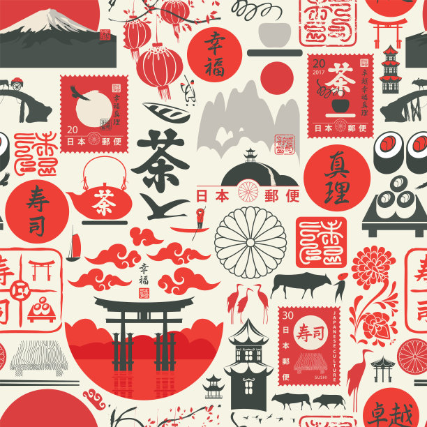 日出,红色,黑色
