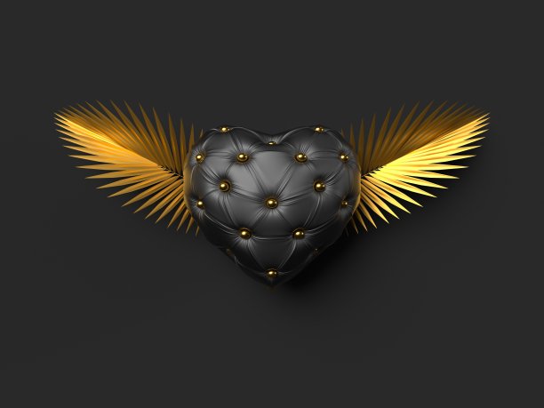 黑金色婚礼效果图