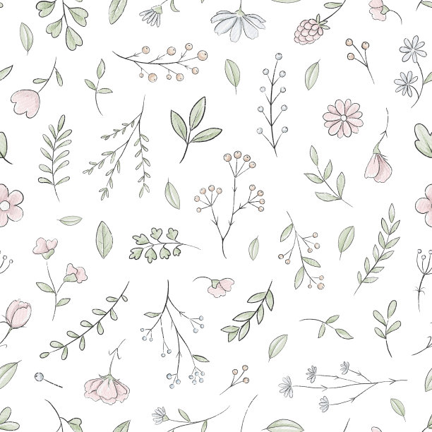 印花纹理四方连续图