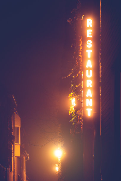 传统餐饮店标志