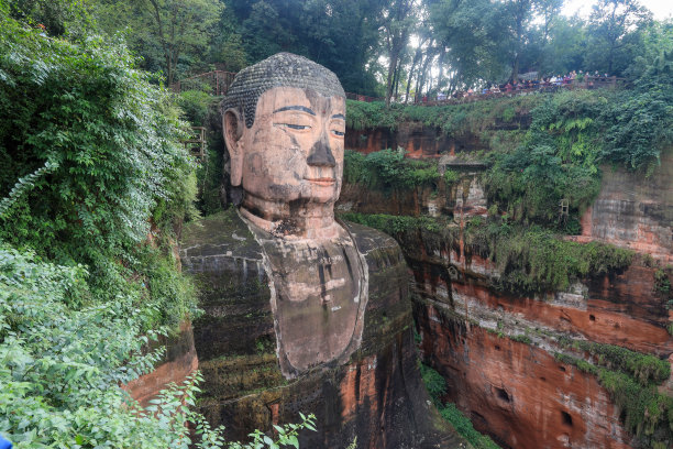 四川乐山大佛景区