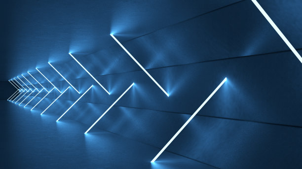 科技感蓝色光效