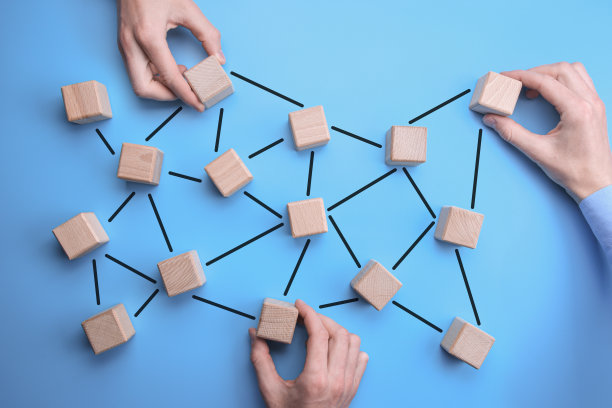 科技风商务活动背景