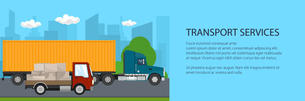 面包车文字背景素材