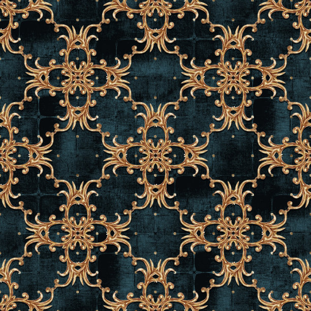 奢华皇室艺术图案壁纸