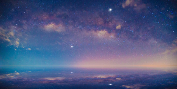 夜晚星空星空素材