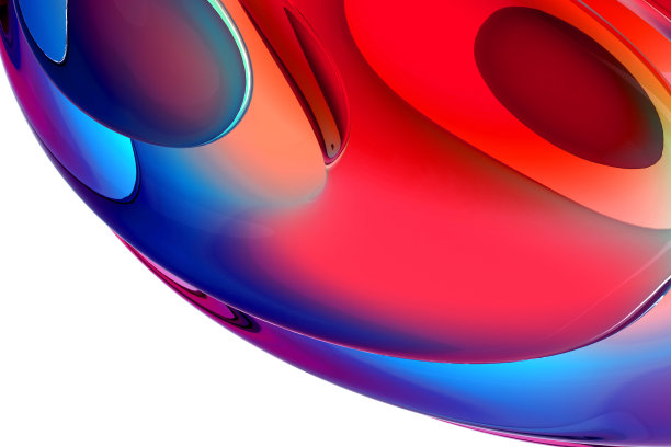 精美圆形渐变花纹图案