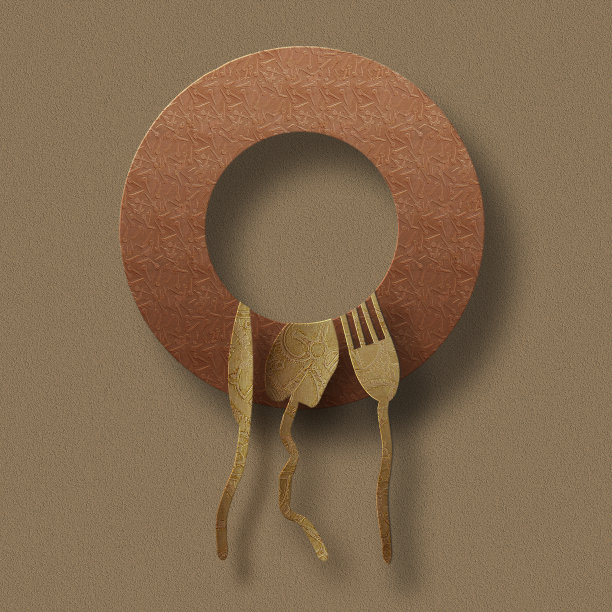 西餐logo刀叉