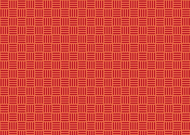 红底无缝图案