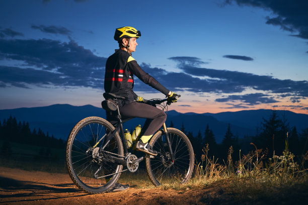 biking