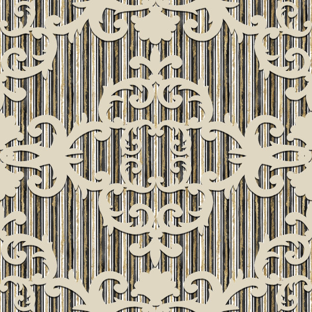 奢华皇室艺术图案壁纸