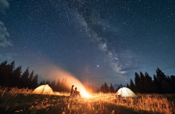浪漫星空璀璨星空