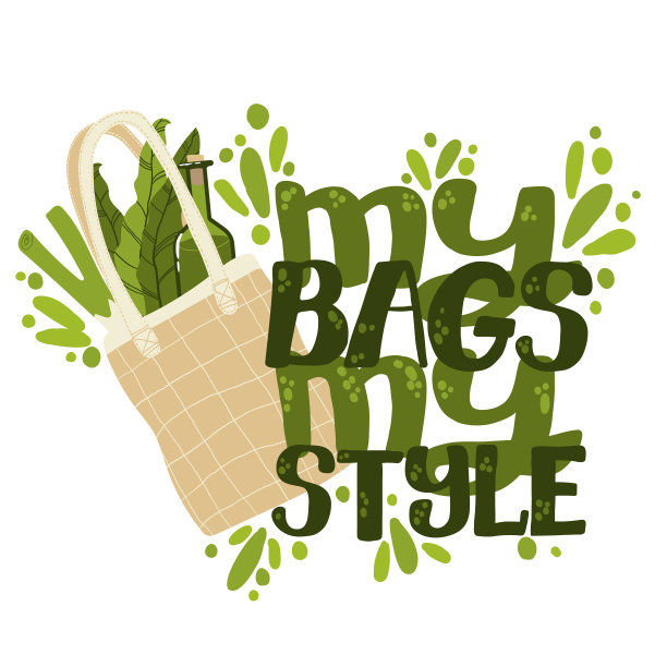 手写字体手提袋