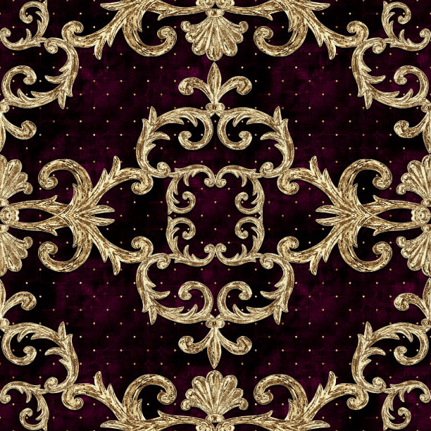 奢华皇室艺术图案壁纸