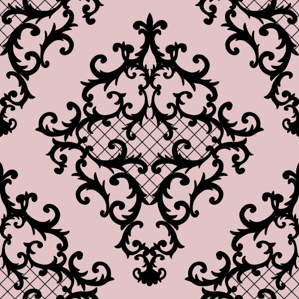 奢华皇室艺术图案壁纸