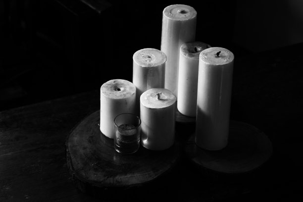 红黑色暗调抽象背景