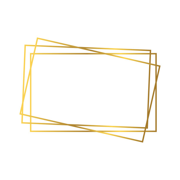 金色多边形背景矢量素材