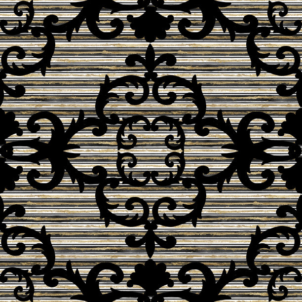 奢华皇室艺术图案壁纸