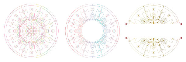 印度文化,华丽的,散沫花染人体彩绘