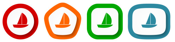 帆船大赛标志