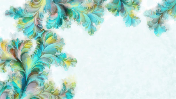 液态流体花纹装饰画