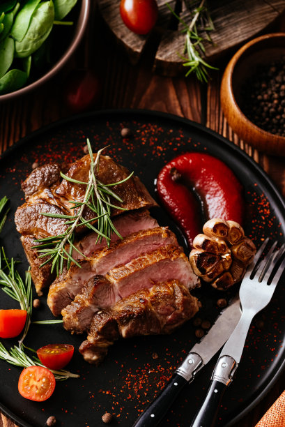 竖版餐饮美食烧烤