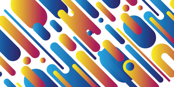 矢量弯曲杂点肌理纹