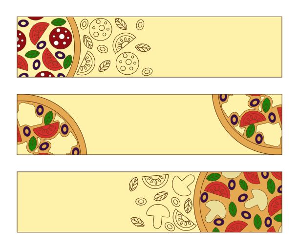 蔬菜披萨宣传海报
