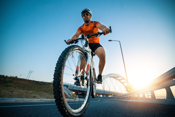 biking