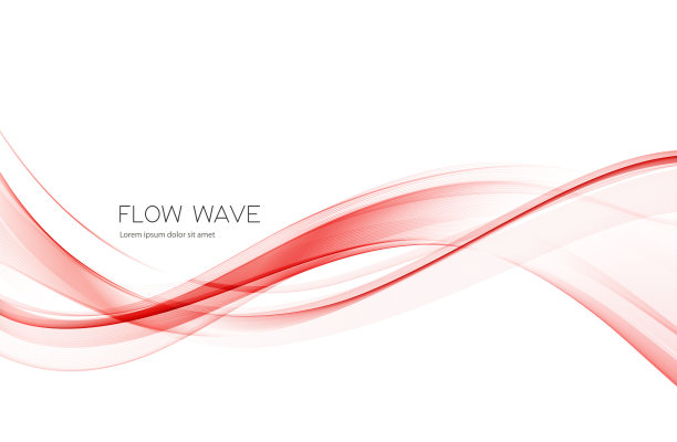 红色商务ppt封面背景板