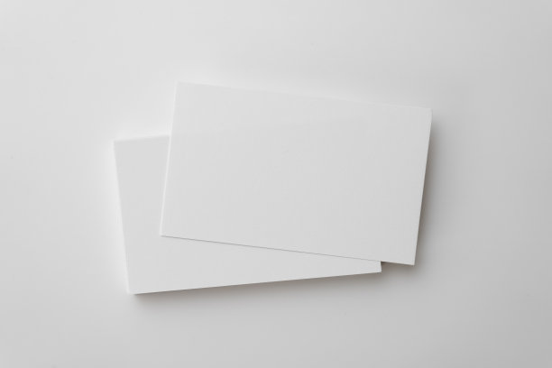 简约极简简洁纹理名片