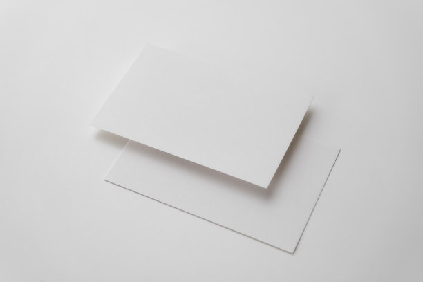 简约极简简洁纹理名片