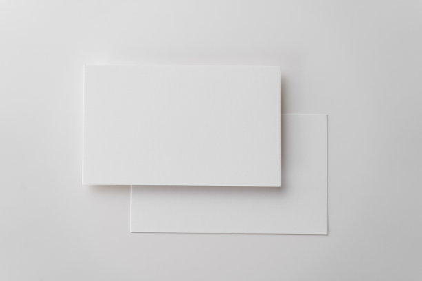 简约极简简洁纹理名片