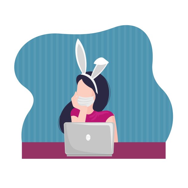 科技兔形象设计