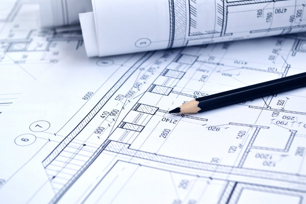 户型图彩图线条