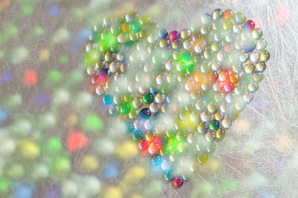 艺术背景透光石