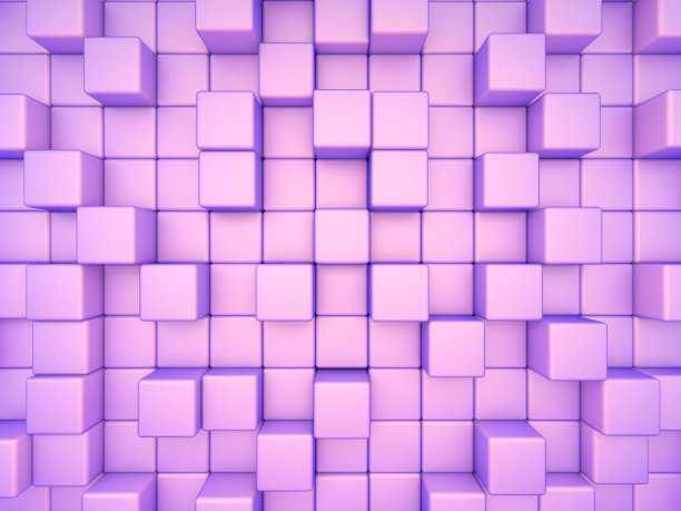 淡紫色格子图案背景素材