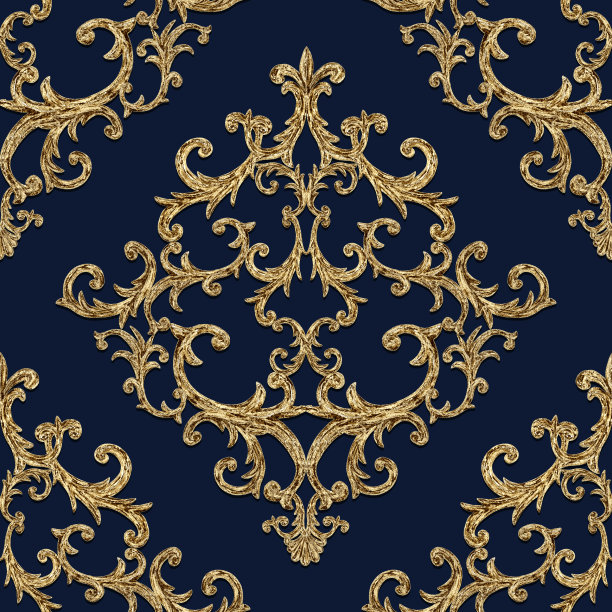 奢华皇室艺术图案壁纸