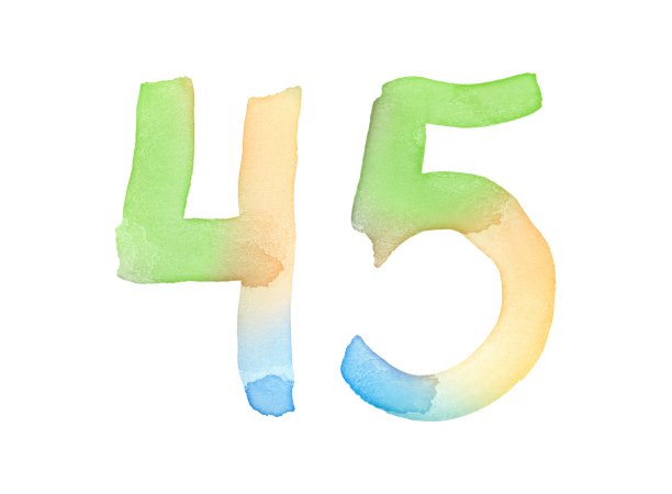 45