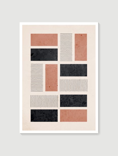 现代时尚抽象画