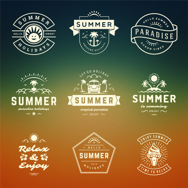 面包车字体设计