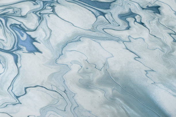 绚丽多彩的流动纹理图案