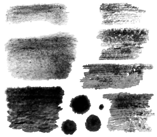 黑白水墨线条抽象纹理图