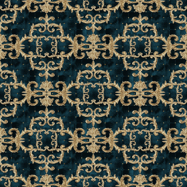 奢华皇室艺术图案壁纸