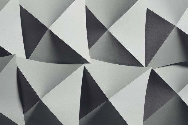 立体几何抽象拼接背景