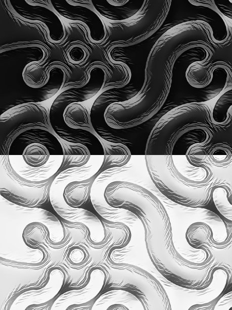 发光眼睛生物特写