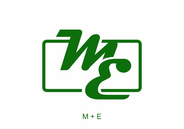 me字母logo