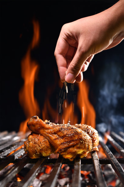 竖版餐饮美食烧烤