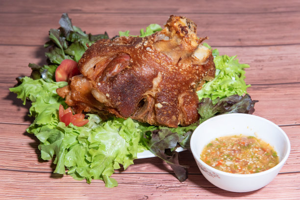 格子烤肉,煮熟,指节