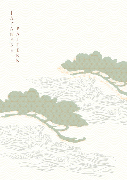 中国风底纹边框